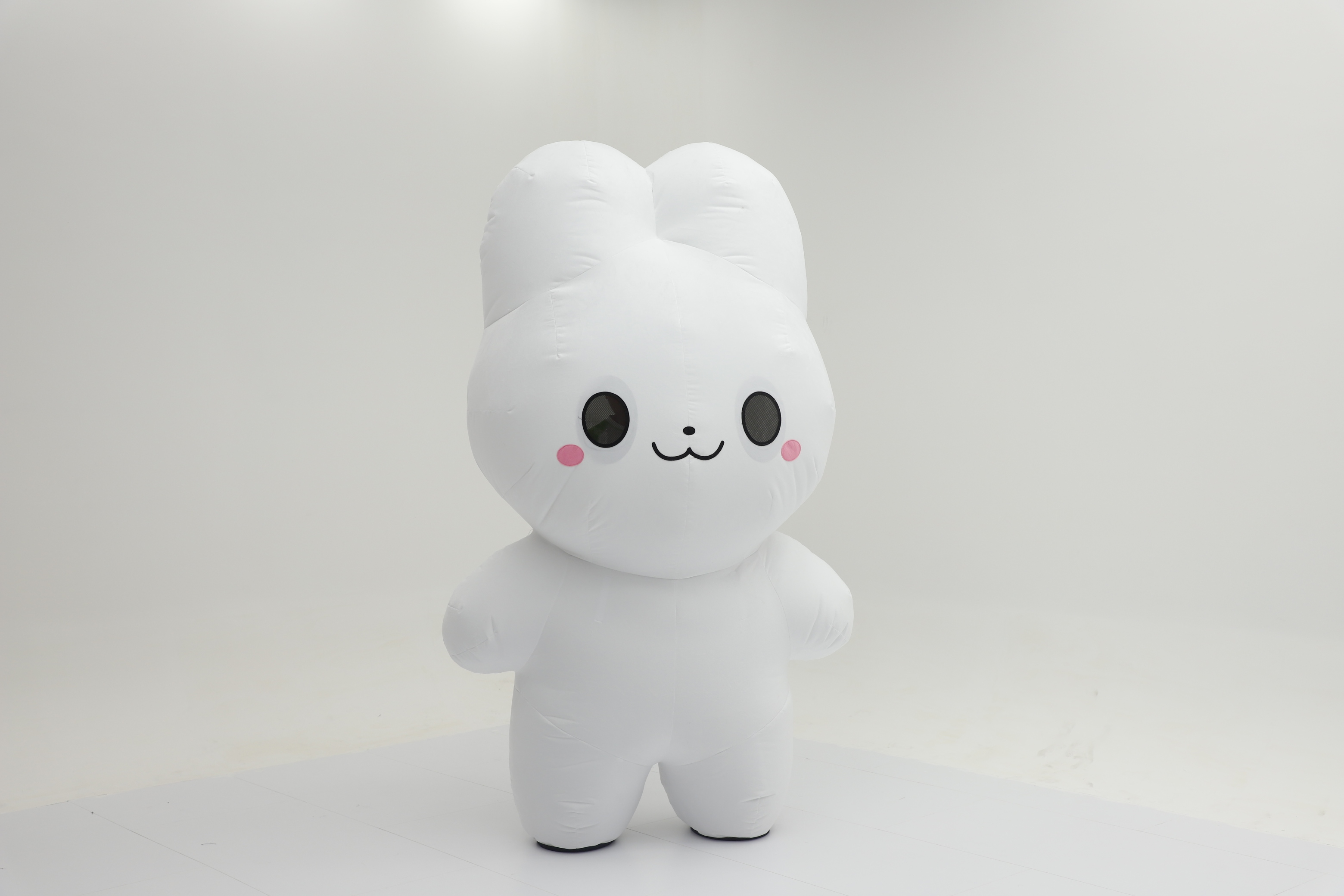 Cute Bunny Mascot Costume for Adults Events Performance Wear 2m Inflatable Bunny Costume Suits