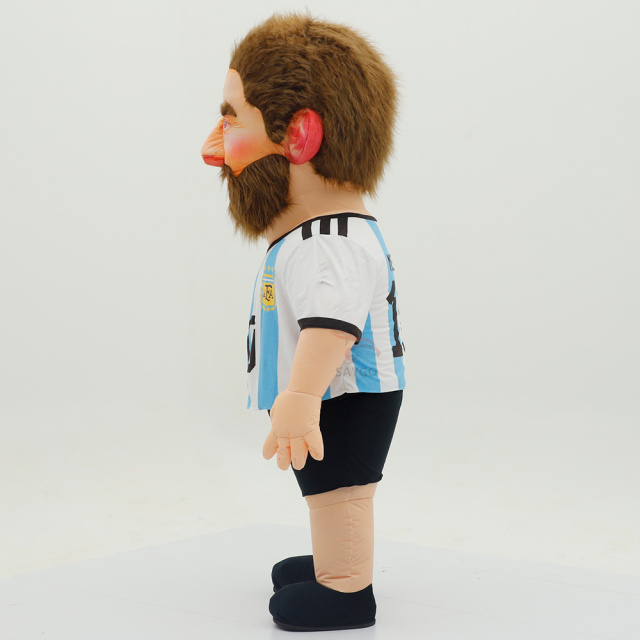 Lionel Messi Custom Inflatable Messi Mascot Suit Costume-OEM Service for Tournament Event Promotion Adult Unisex,Big Mascot,Custom Inflatable Messi Mascot Suit Costume-OEM Service for Tournament Event Promotion Adult Unisex