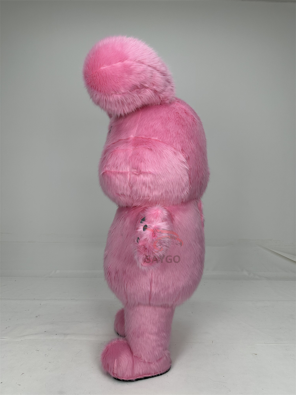 Cute pink Jojo Rabbit Bunny Mascot Costume Suits for Events Rental Walking 2m/2.6m Inflatable Easter Rabbit Bunny Costume