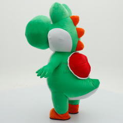 New Inflatable Mario Mascot 2.6m Plush Yoshi Costumes Mascot for Adult Children's Day Stage Performance Dragon Costumes
