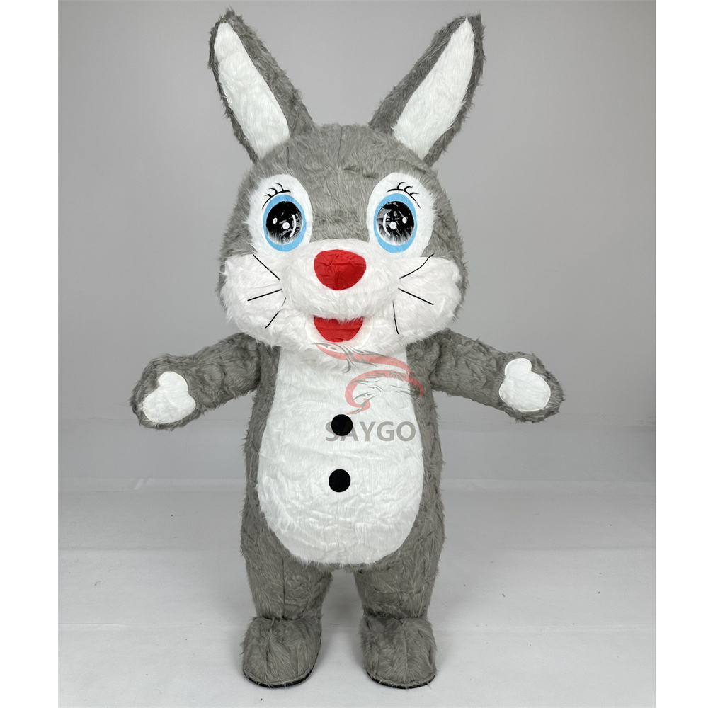 Custom Plush Adult Suit Parties Walking Dancing Cartoon Character One Eye Blue Monster Toy Company Inflatable Mascot Costume