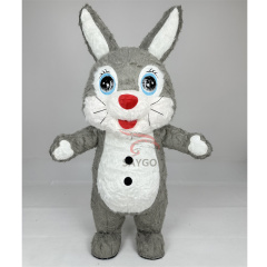 Custom Plush Adult Suit Parties Walking Dancing Cartoon Character One Eye Blue Monster Toy Company Inflatable Mascot Costume