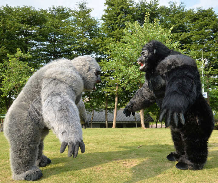 High Quality Customizable Inflatable Gorilla Mascot Costume Cartoon Animal Adults Halloween Unisex King Kong Fancy Dress Party,Big Mascot,High Quality Customizable Inflatable Gorilla Mascot Costume Cartoon Animal Adults Halloween Unisex King Kong Fancy Dress Party