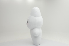 Cute Bunny Mascot Costume for Adults Events Performance Wear 2m Inflatable Bunny Costume Suits