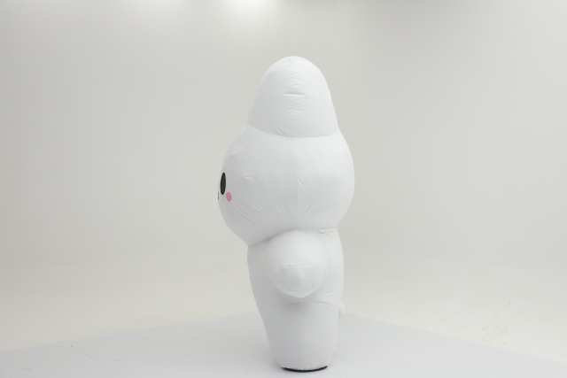 Cute Bunny Mascot Costume for Adults Events Performance Wear 2m Inflatable Bunny Costume Suits