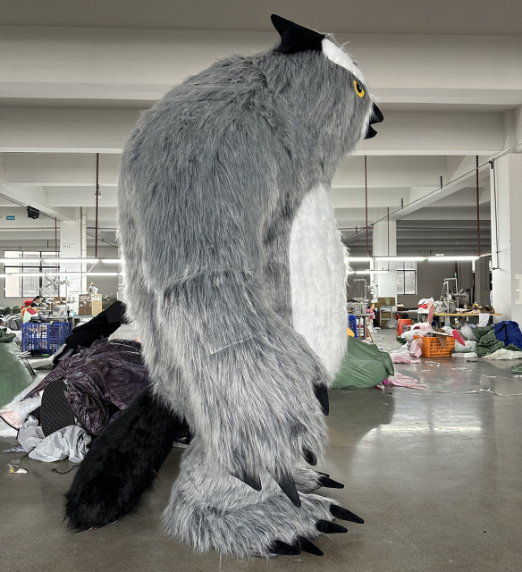 Large Inflatable Clothing Performance Wear Eagle Mascot Costume for Adults Walking Outdoor 2.2m/2.6m/3m Inflatable Eagle Costume