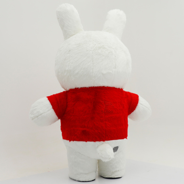 Love Heart Bunny Rabbit 2.6m Plush Costumes Mascot for Adult Children's Day Stage Performance Bunny Costumes Suit,Big Mascot,Love Heart Rabbit 2.6m Plush Costumes Mascot for Adult Children's Day Stage Performance Bunny Costumes Suit