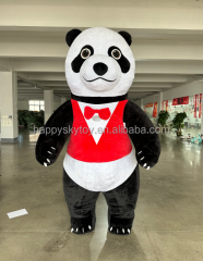 Dress Panda Inflatable Costume for Cosplay Performance Wear 2m/2.6m/3m Party Dress Mascot Costumes Inflatable Suit