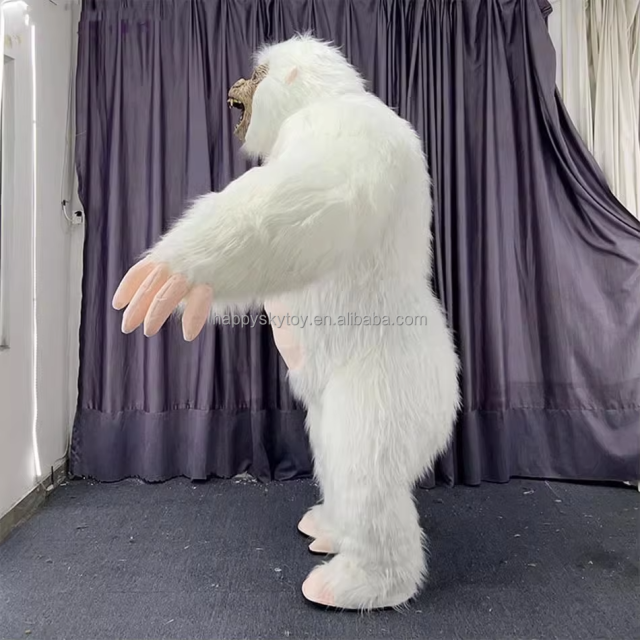 2M 2.6M 3M Pink Inflatable Gorilla Mascot Costume Suit Giant Advertising with Realistic Look for Halloween Events,Big Mascot,2M 2.6M 3M Pink Inflatable Gorilla Mascot Costume Suit Giant Advertising with Realistic Look for Halloween Events