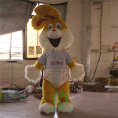 Custom 2m/2.6m/3m Pink Inflatable Rabbit Mascot Costumes Walking Cartoon Bear Costume for Christmas