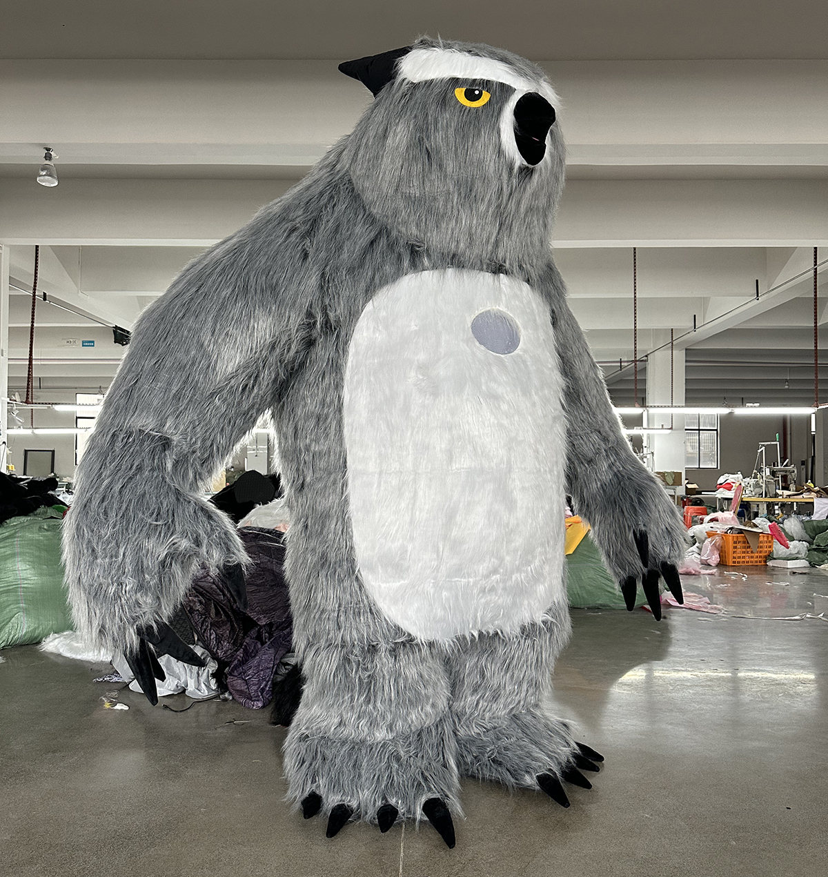 Large Inflatable Clothing Performance Wear Eagle Mascot Costume for Adults Walking Outdoor 2.2m/2.6m/3m Inflatable Eagle Costume