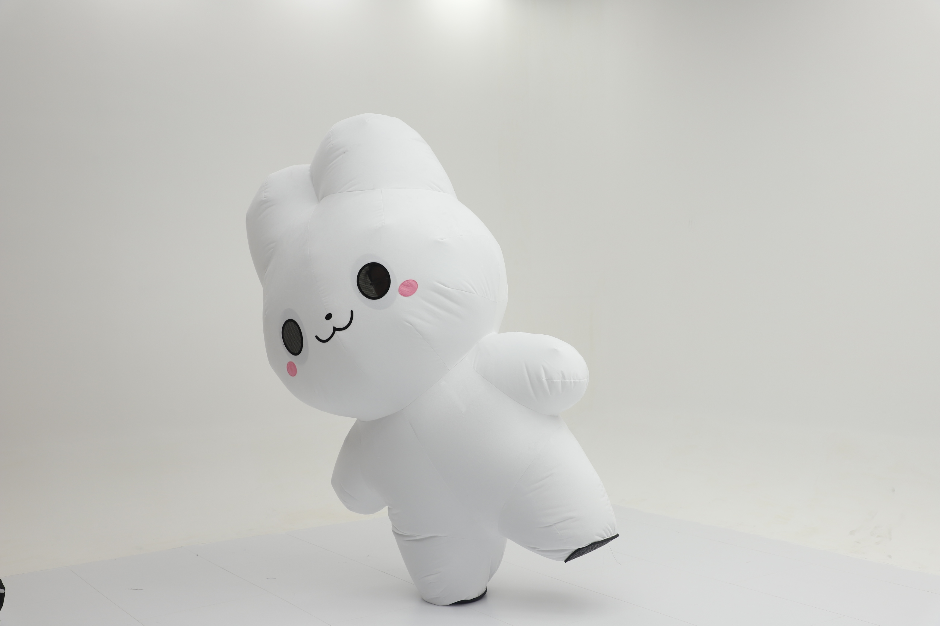 Cute Bunny Mascot Costume for Adults Events Performance Wear 2m Inflatable Bunny Costume Suits
