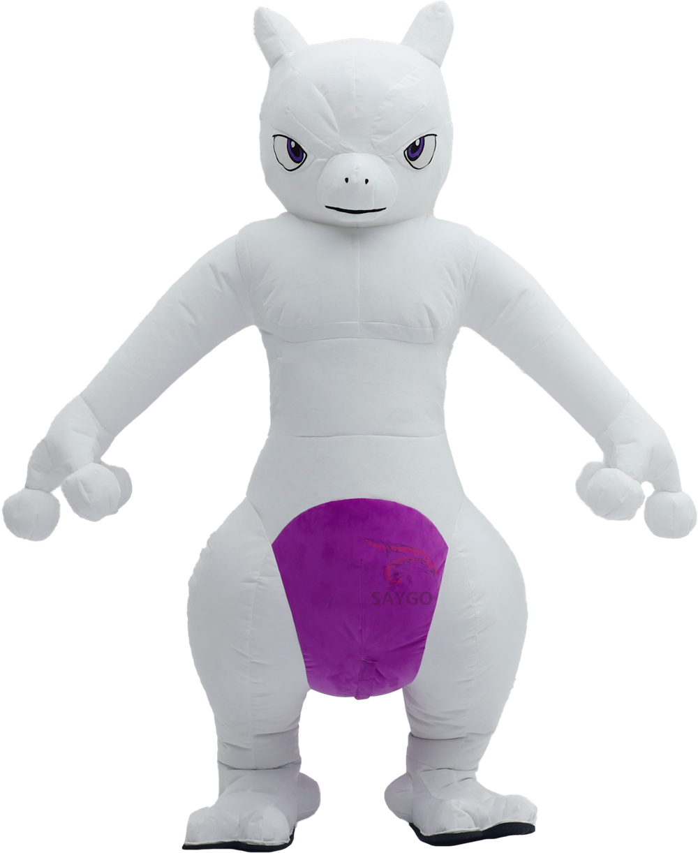 Customize Mascot Costumes Performance Wear 2/2.6m Inflatable fox Clothing for Adults