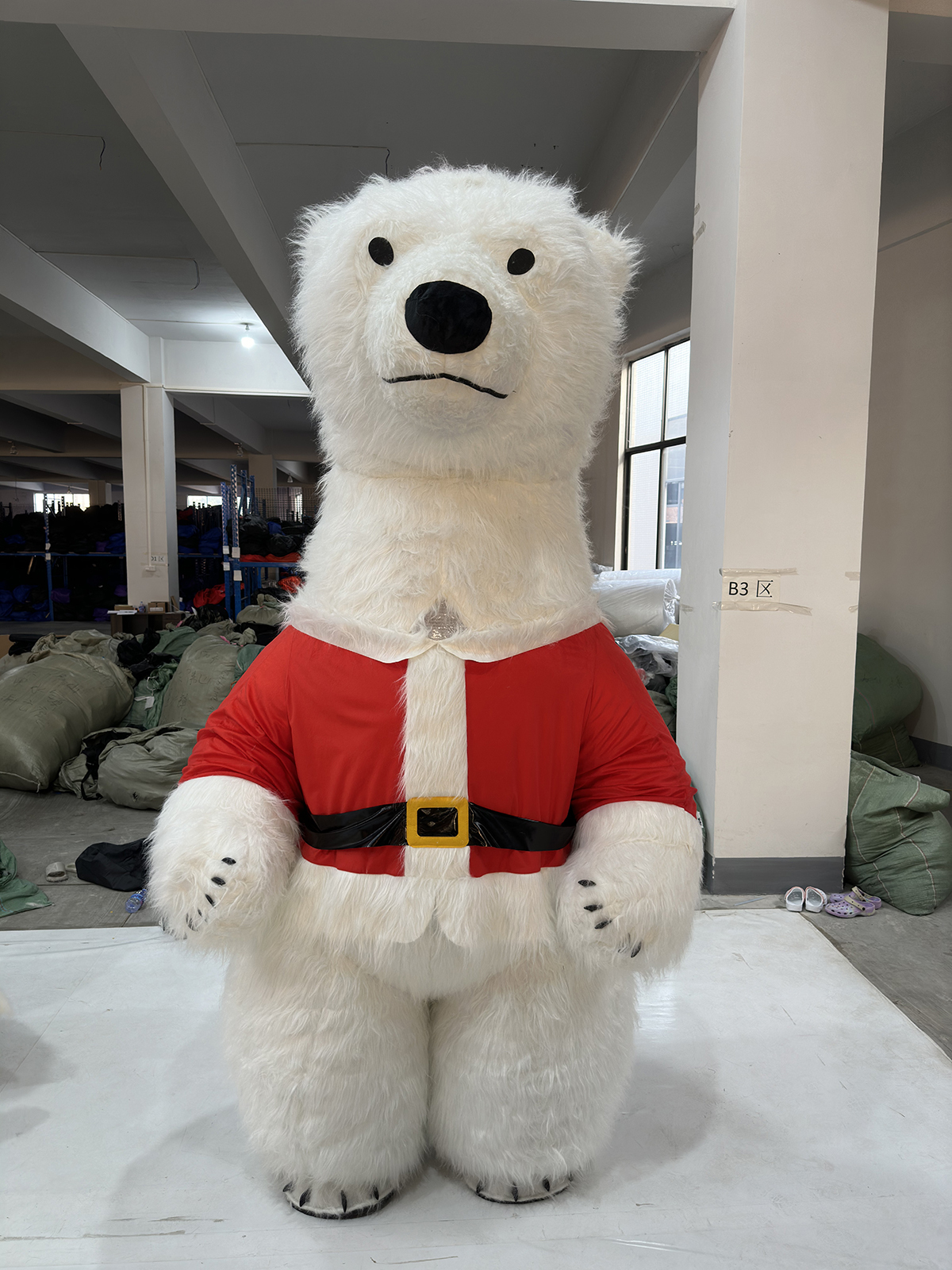 Factory Price Wholesales Manufacturer Custom Christmas Inflatables Rabbit Costume for Party for Adult