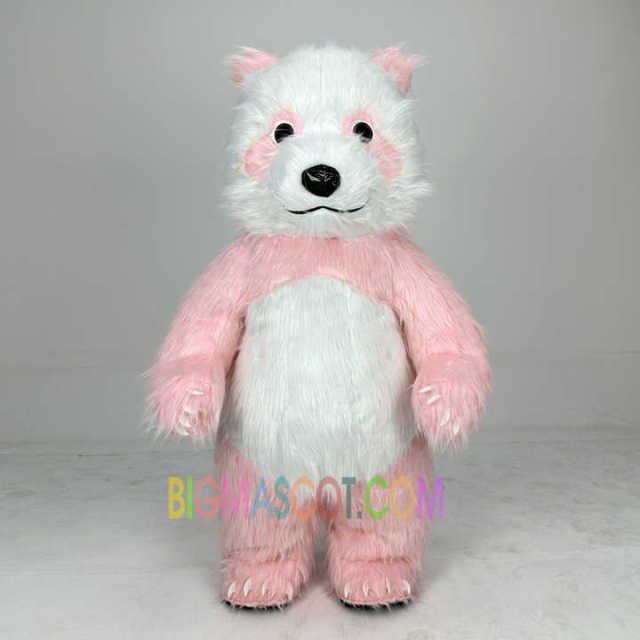 Anime Cosplay Inflatable Panda Bear Mascot Costumes for Adults Dress up Stage Performance Easy Wear Panda Inflatable Clothing