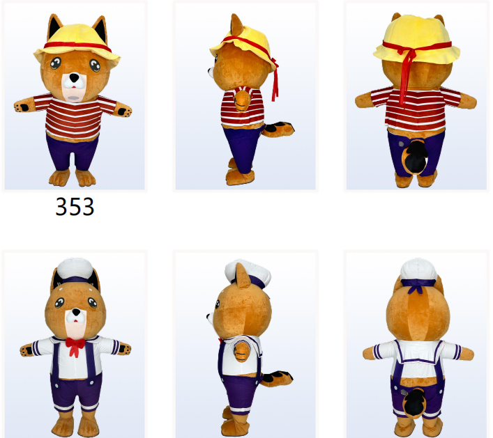 Dress up Dog Inflatable Mascot Costume for Adults Walking Effect Performance Wear 2.2m 2.6m Dog Anime Cosplay Costumes