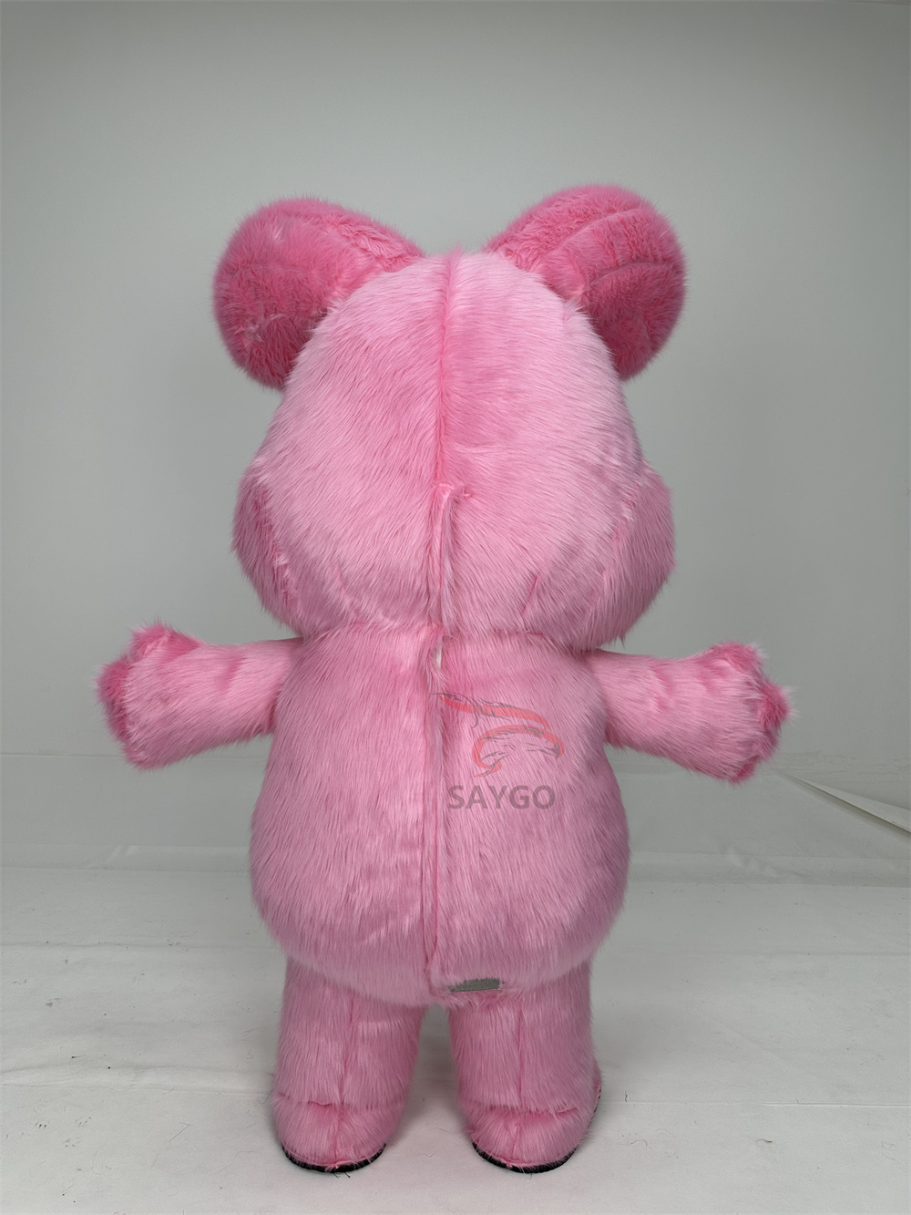Cute pink Jojo Rabbit Bunny Mascot Costume Suits for Events Rental Walking 2m/2.6m Inflatable Easter Rabbit Bunny Costume