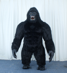 Realistic Inflatable Gorilla Mascot Costume 2.2m 2.6M 3M Plush Animal KING KONG Fancy Dress for Carnival Advertising,Big Mascot,Realistic Inflatable Gorilla Mascot Costume 2.2m 2.6M 3M Plush Animal KING KONG Fancy Dress for Carnival Advertising