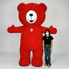 Hot Sale 2m 2.6m 3m Many Colors Inflatable Polar Teddy Bear Panda Mascot Adult Costume