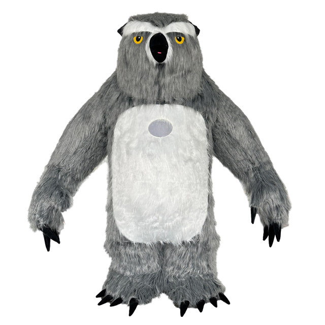 Large Inflatable Clothing Performance Wear Eagle Mascot Costume for Adults Walking Outdoor 2.2m/2.6m/3m Inflatable Eagle Costume