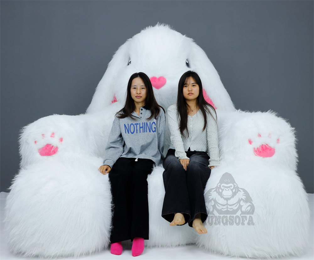Large Size 3XXL Plush Rabbit Loungers Bunny Sofa Bed New Inflatable Luxury Big Fluffy Couch Animals Rabbit Armchair Sofa Couch,Big Mascot,Large Size 3XXL Plush Rabbit Loungers Bunny Sofa Bed New Inflatable Luxury Big Fluffy Couch Animals Rabbit Armchair Sofa Couch