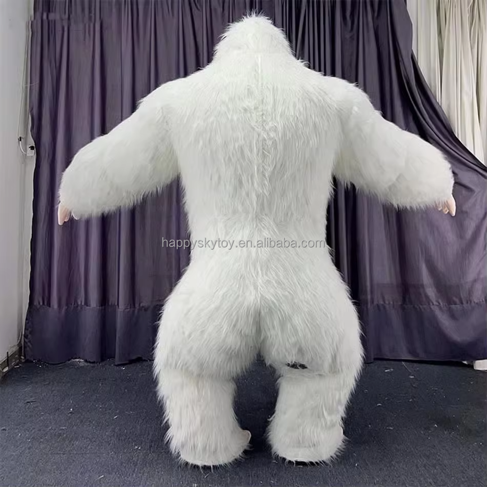 2M 2.6M 3M Pink Inflatable Gorilla Mascot Costume Suit Giant Advertising with Realistic Look for Halloween Events,Big Mascot,2M 2.6M 3M Pink Inflatable Gorilla Mascot Costume Suit Giant Advertising with Realistic Look for Halloween Events