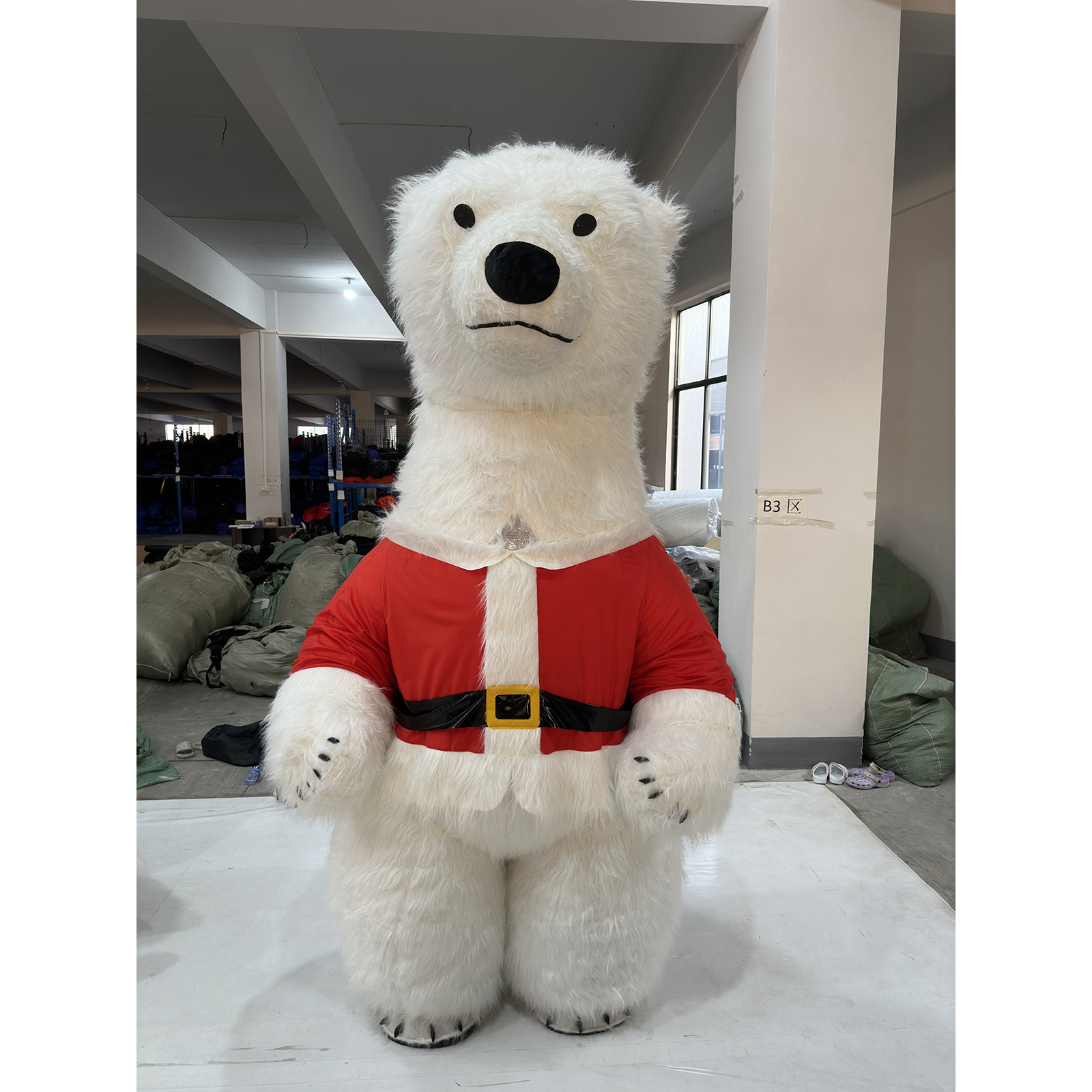 Factory Price Wholesales Manufacturer Custom Christmas Inflatables Rabbit Costume for Party for Adult