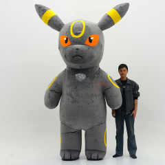 Espeon Pokemon Inflatable Mascot Costume 2.2m/2.6m Customize Umbreon Cartoon Mascot Costumes,Big Mascot,Black Gray  Moon Ivysaur Inflatable Mascot Costume 2.2m/2.6m Customize Umbreon Cartoon Mascot Costumes