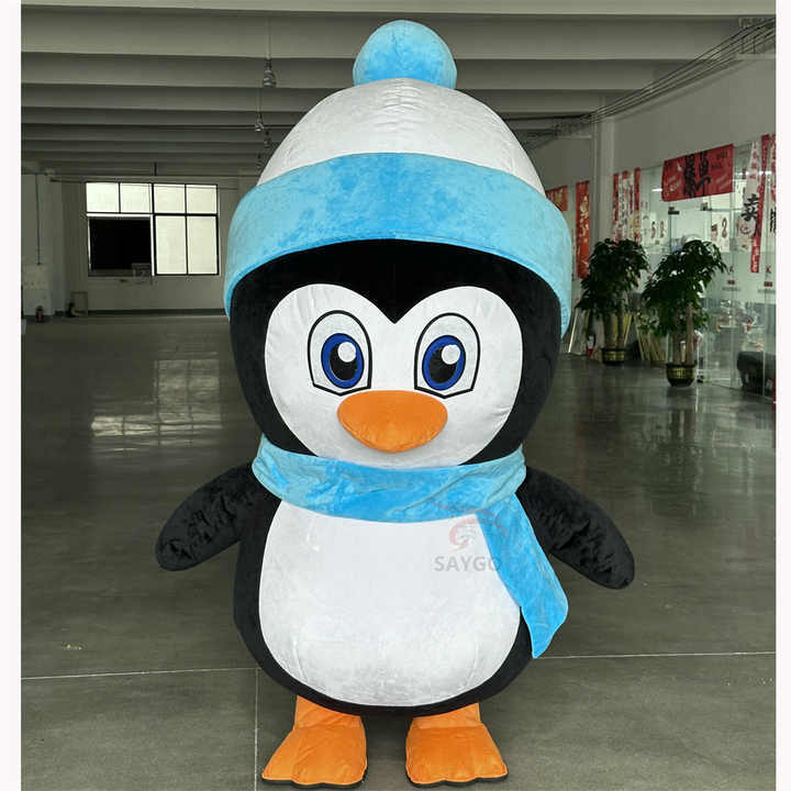 Lovely Inflatable Pink Penguin Mascot Costume-Sexy Design for Adults Unisex Carnival/Party Promotion Easter/Halloween