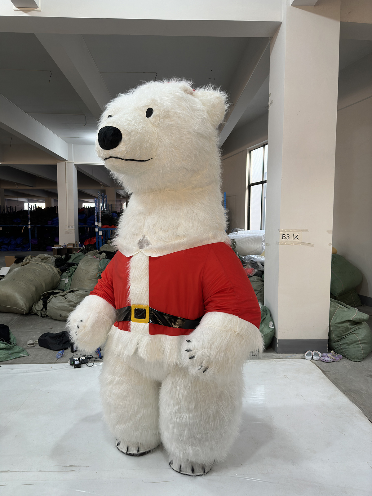 Factory Price Wholesales Manufacturer Custom Christmas Inflatables Rabbit Costume for Party for Adult