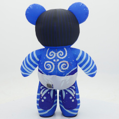 2m 2.6m Popular Custom Giant Inflatable Avatar Baby Bear Mascot Costume With Sunglasses Cartoon Cosplay Animal Costume for Sale