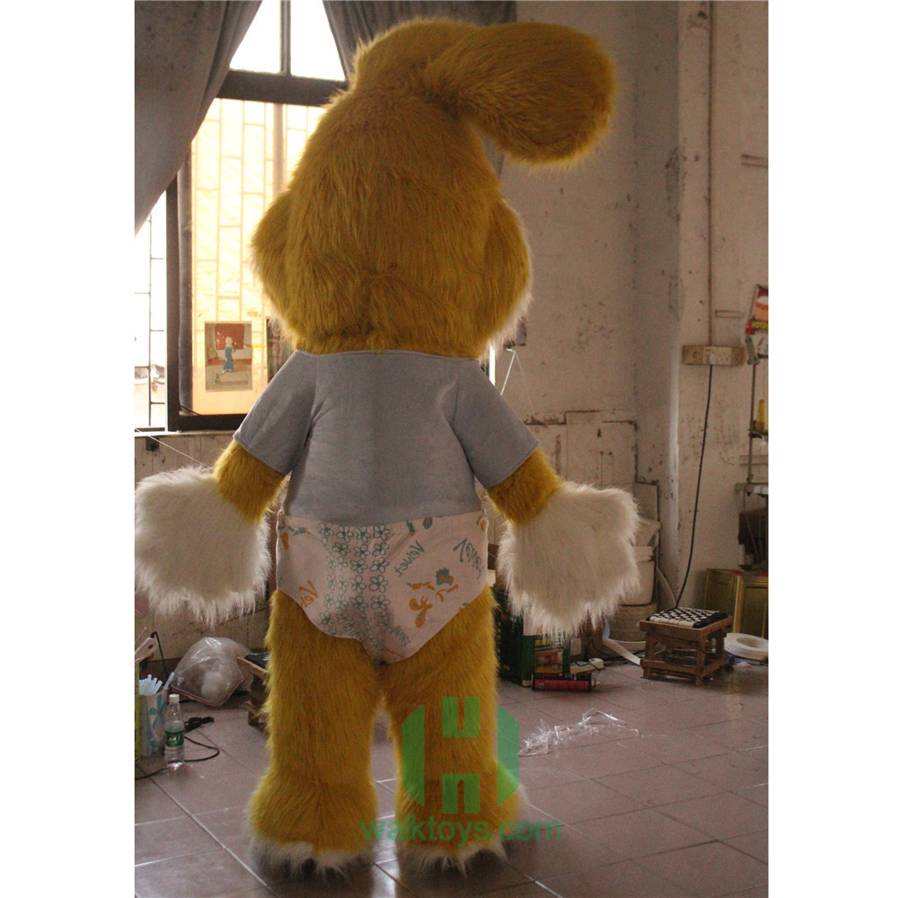 Custom 2m/2.6m/3m Pink Inflatable Rabbit Mascot Costumes Walking Cartoon Bear Costume for Christmas