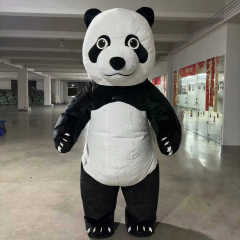 Adult Inflatable Panda Bear Costume 2.6 Meter Short Fabric Cartoon Gorilla Mascot Doll Suit Anime Style for Holiday Use on Sale,Big Mascot,Adult Inflatable Panda Bear Costume 2.6 Meter Short Fabric Cartoon Gorilla Mascot Doll Suit Anime Style for Holiday Use on Sale