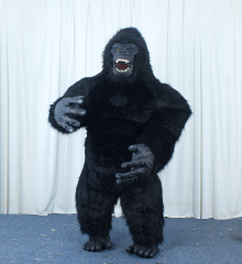 Realistic Inflatable Gorilla Mascot Costume 2.2m 2.6M 3M Plush Animal KING KONG Fancy Dress for Carnival Advertising,Big Mascot,Realistic Inflatable Gorilla Mascot Costume 2.2m 2.6M 3M Plush Animal KING KONG Fancy Dress for Carnival Advertising
