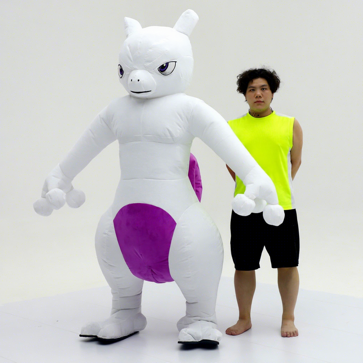 Customize Mascot Costumes Performance Wear 2/2.6m Inflatable fox Clothing for Adults