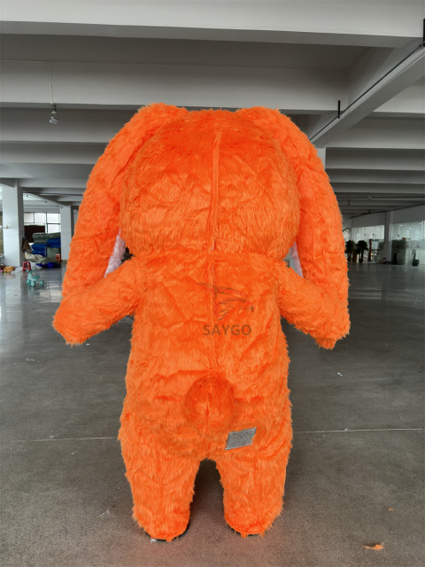 2025 Hot Sale Custom Easter Adult Inflatable Rabbit Costume 2 Meter 2.6M Bunny Design Mascots