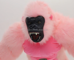 Pink Inflatable Gorilla Mascot Costume Giant Advertising Realistic Look for Events Cosplay Party Adult King Kong Plush Mascot