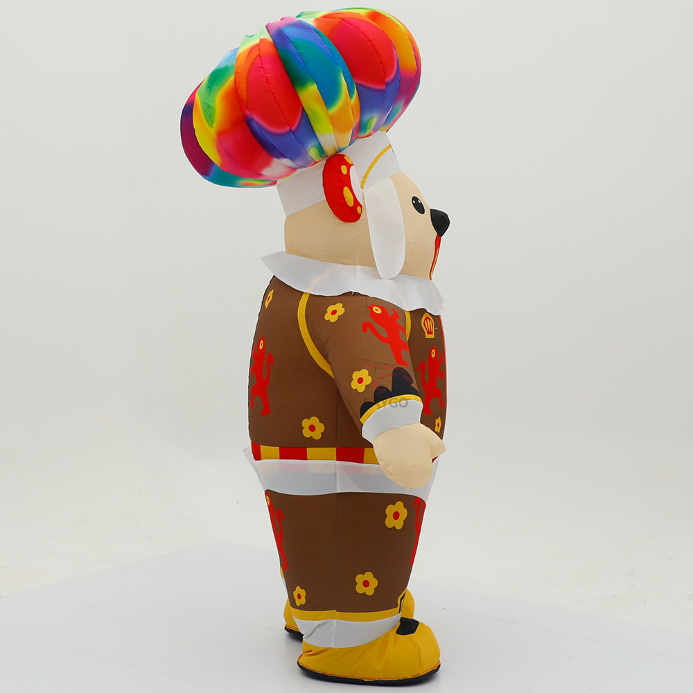 Arab Inflatable Arabian Son Bear Mascot Costume Custom Animal Cosplay Cartoon Theme Fancy Dress Christmas Party Costumes