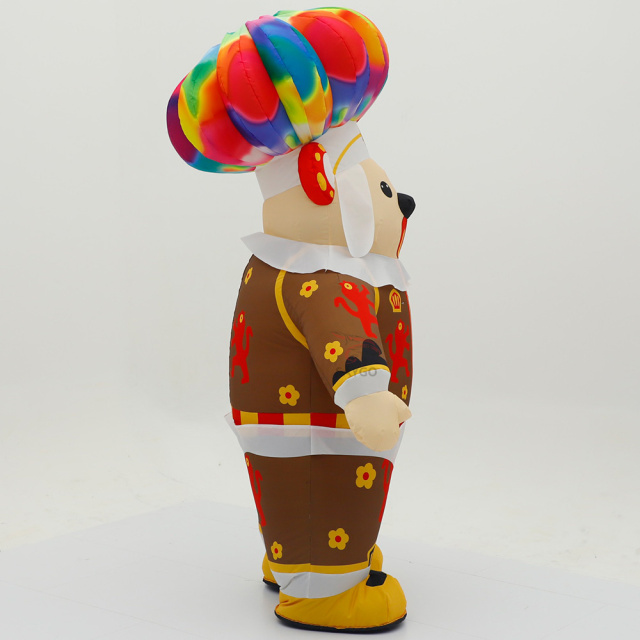 Arab Inflatable Arabian Son Bear Mascot Costume Custom Animal Cosplay Cartoon Theme Fancy Dress Christmas Party Costumes