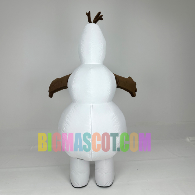 Frozens' Olaf Mascots Costumes 2m Fabric Inflated Movie Character Snowman Olaf Costumes for Comic-con Walking Show