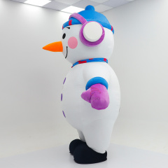New Arrivals Snowman Olaf Adult Mascot Costume Inflatable Unisex Model 001 for Easter/Halloween Carnival Party