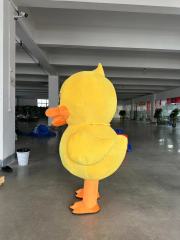 Factory Custom Inflatable Mascot Costume Adult Duck Character Plush Bear Style for Halloween Carnival Use