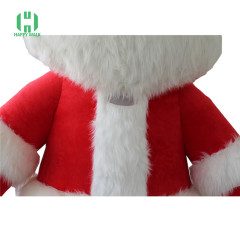 Guangzhou Factory Hot Popular 2M/2.6M/3M Christmas Mascot Santa Clause Inflatable Costume for Adult
