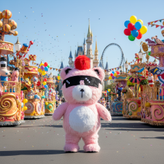 China Wholesale Halloween Cosplay Custom-made Mascot Hip Hop Inflatable Plush Animal Mascots Costumes Adults Bear for Adult
