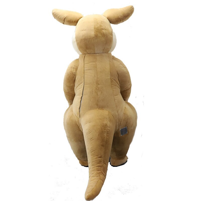 MOQ 1 Custom Fancy Dress Plush Adult Inflatable Kangaroo Mascot Animal Costume for Zoo Events Cheap Price