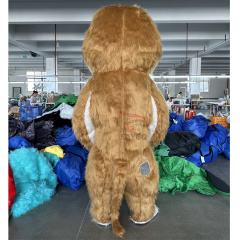 Inflatable Walking Advertising Bear Mascots Hand Drawn Wedding Decoration Inflatable Animal Realistic Lion Costume for Adults