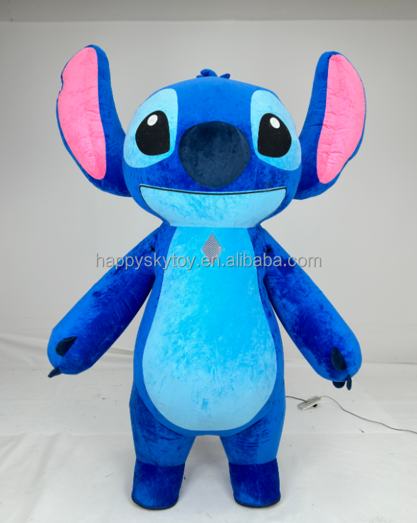 One Eye Monster Mascot Mike Inflated Fabric Furry Sully Mascots Ornaments Decor Events Advertising Giant Inflatable Decorations