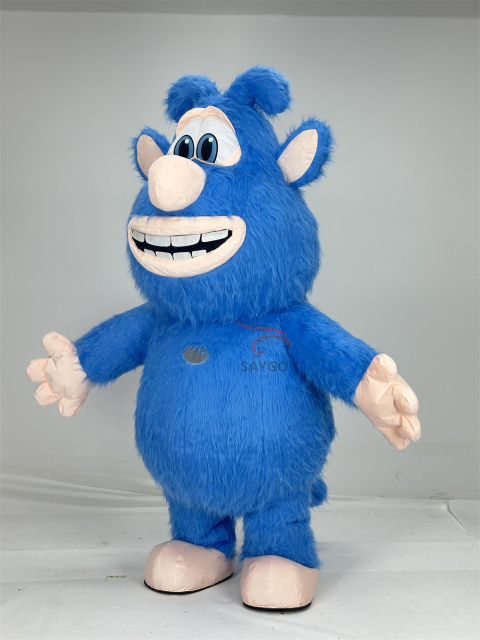 Unisex Adult Inflatable Monster Cartoon Character Mouse Rat Mascot Costume for Halloween Decorations and Parties