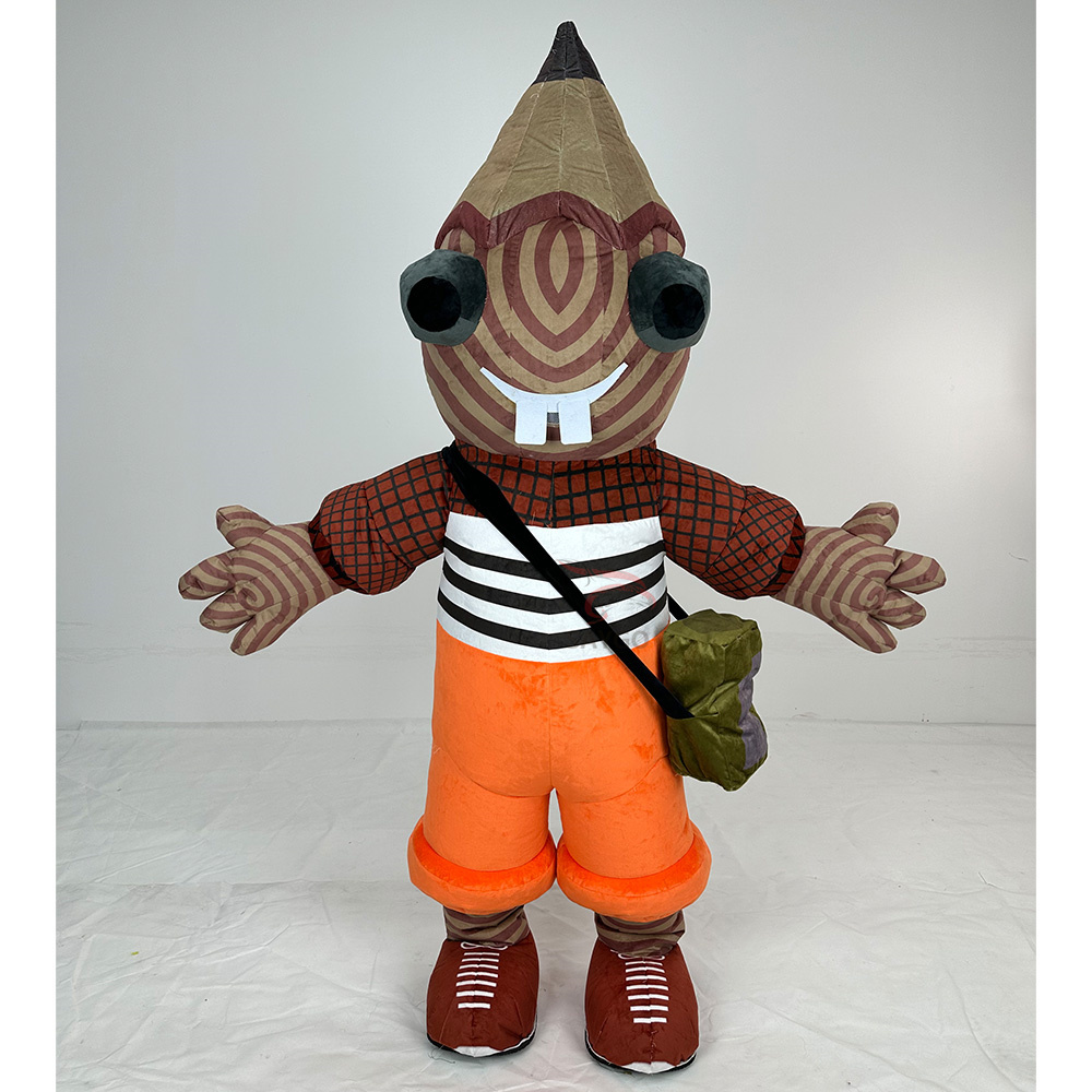 Strange Creative Design Human Wear Inflatable Mascot Costumes Pencil Man 2m 2.6m Height Inflatable Man Clothing Suit Rental