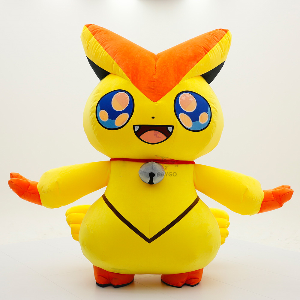 Funny Cartoon Character Victini Plush Costumes Mascot for Stage Performance 2.2m 2.6m Victini Mouse Inflatable Mascot Costumes,Big Mascot,Funny Cartoon Character Victini Plush Costumes Mascot for Stage Performance 2.2m 2.6m Victini Mouse Inflatable Mascot Costumes